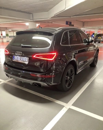 Audi SQ5 cena 93900 przebieg: 239643, rok produkcji 2015 z Kolbuszowa małe 379